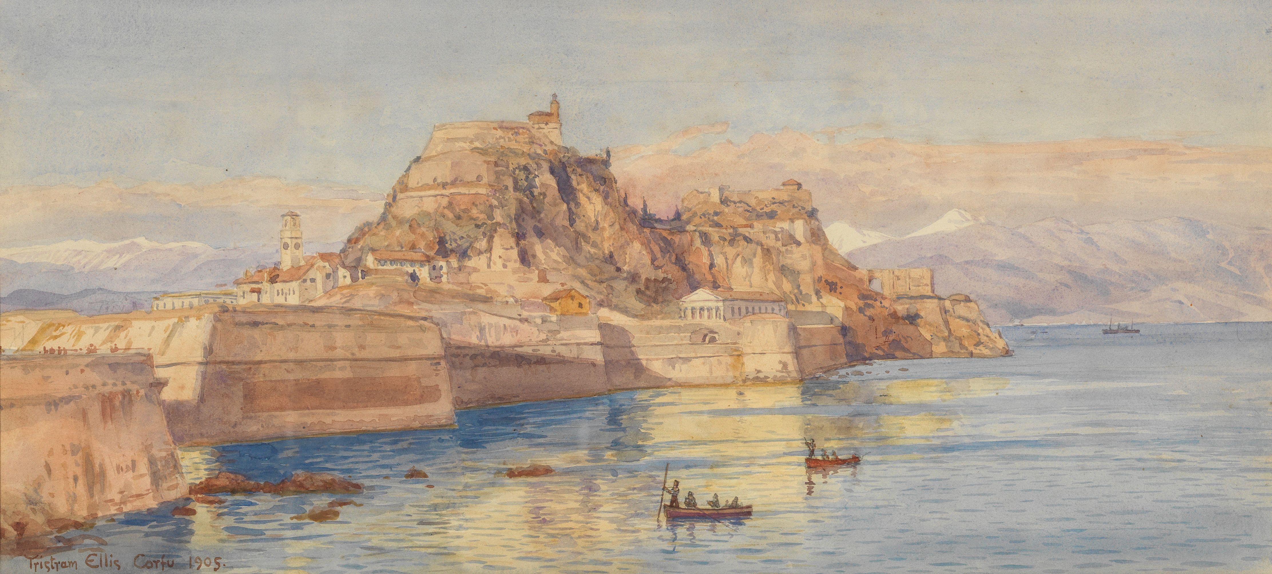 Tristram Ellis - The Old Fortress (Palaio Frourio), Corfu