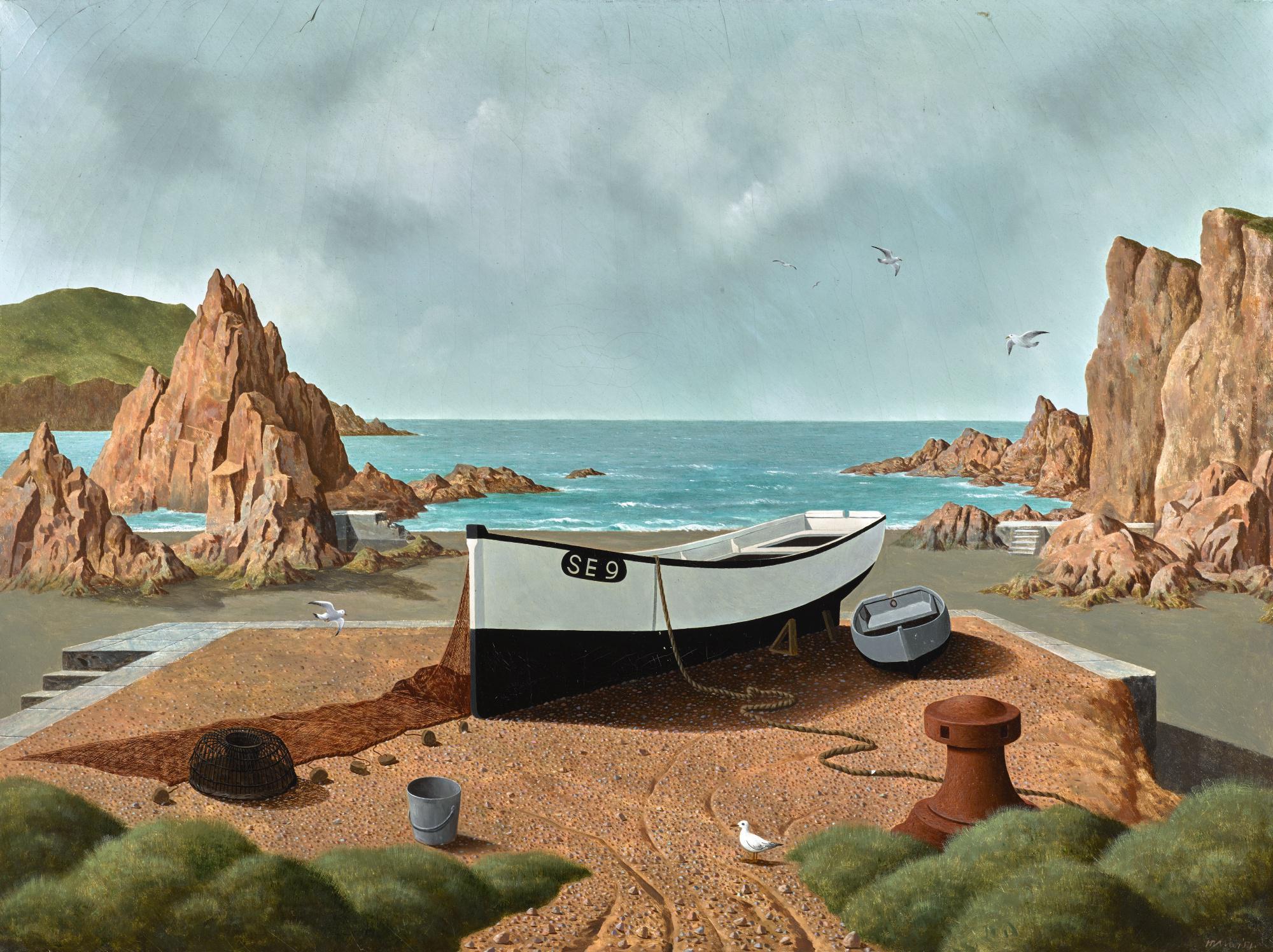 Tristram Hillier, R.A. - Devon Fishing Craft
