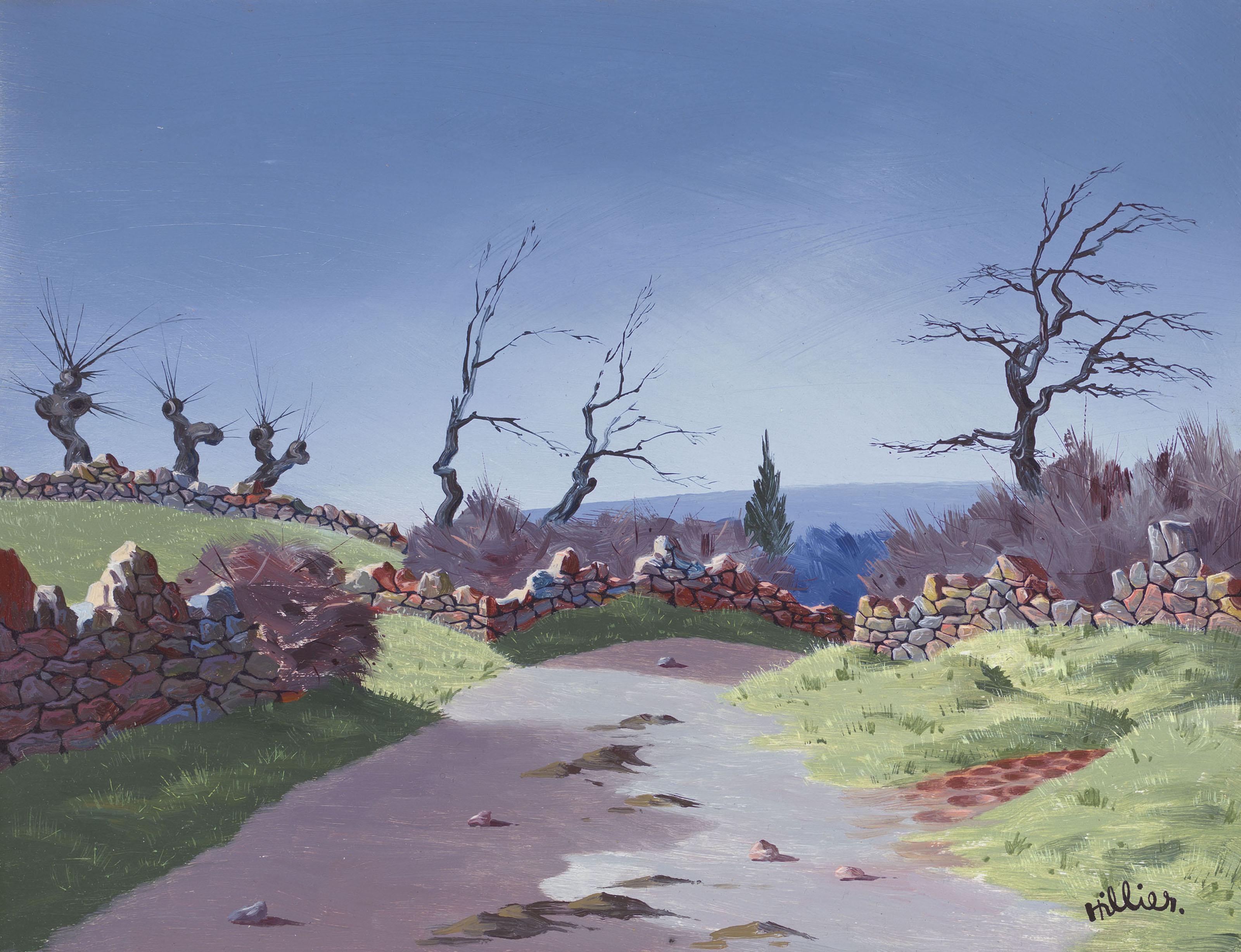 Tristram Hillier, R.A. - Shortcombe Lane