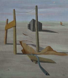 Tristram Hillier, R.A. - Surrealist Landscape