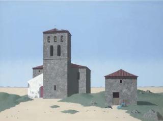 Tristram Hillier - A Deserted Monastery In Castile