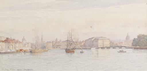 Tristram J. Ellis - Stockholm harbour