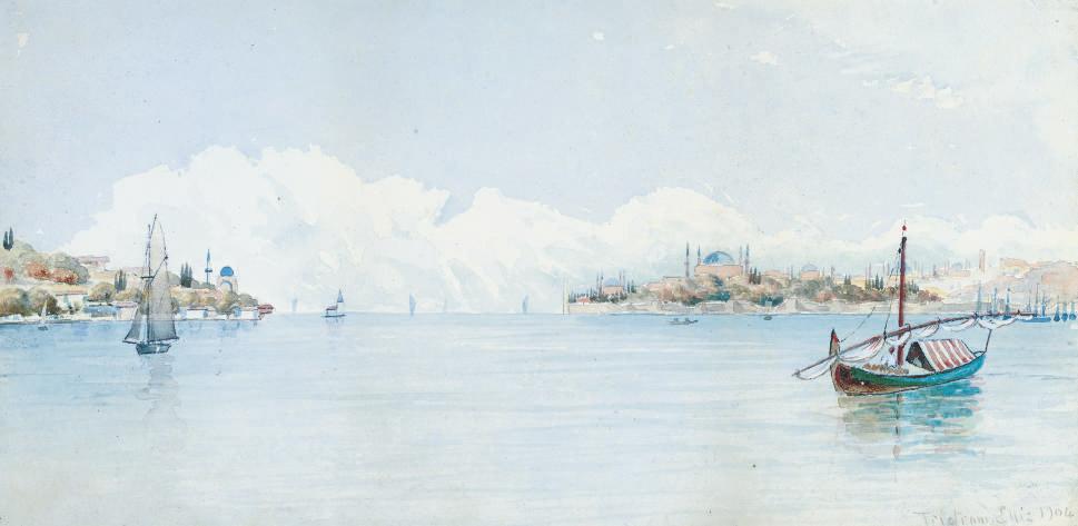 Tristram James Ellis - The Golden Horn, Constantinople