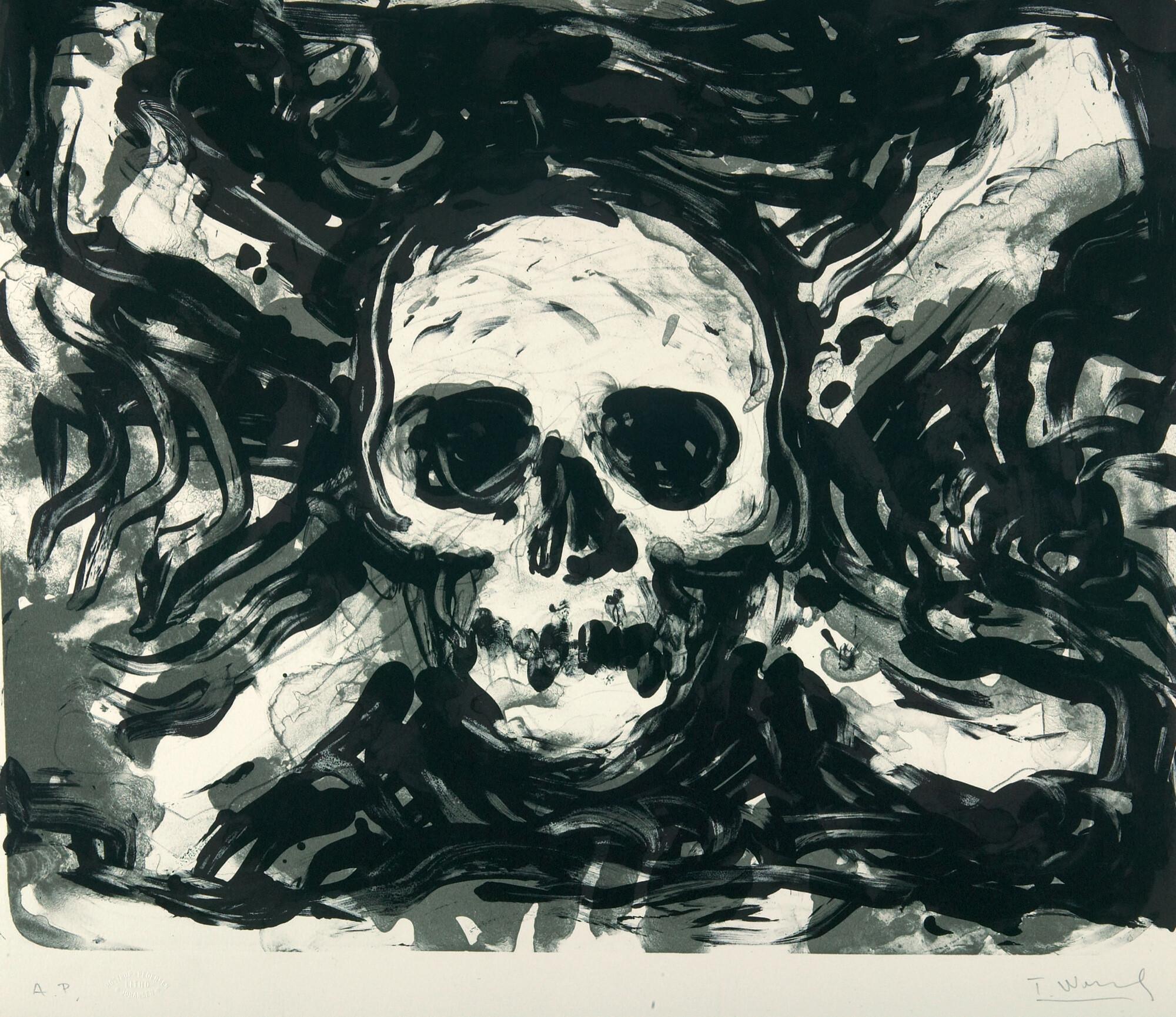 Troels Wörsel - 2 Bll.: Piratenflagge.