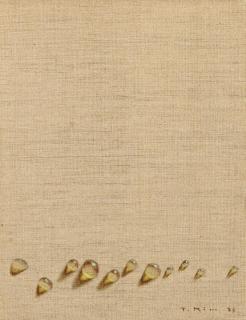 Tschang-Yeul Kim - Ohne Titel (Wassertropfen)