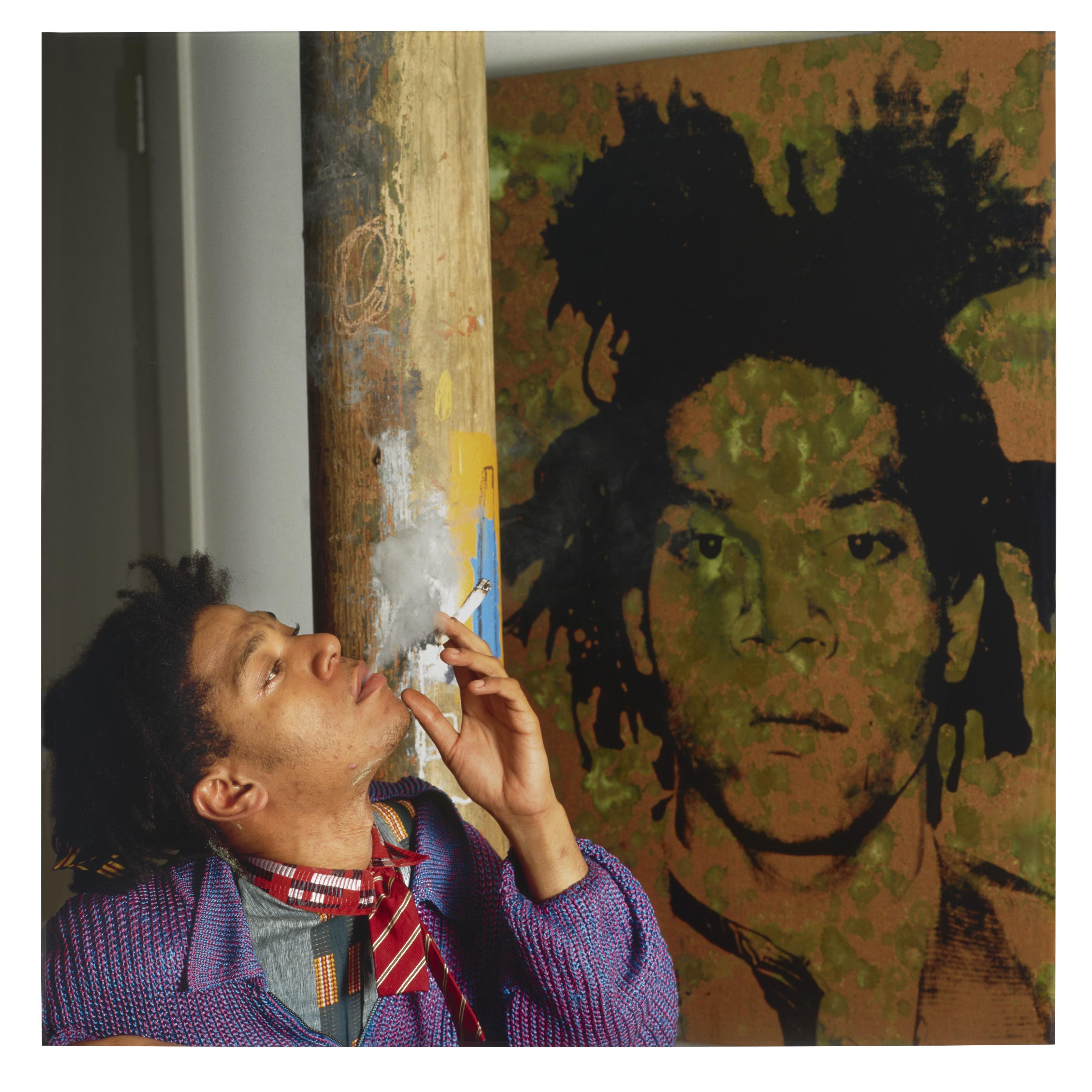 Tseng Kwong Chi - Jean-Michel Basquiat, New York, 1987