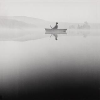 Tseng Kwong Chi - Lake Ninevah, Vermont, 1985