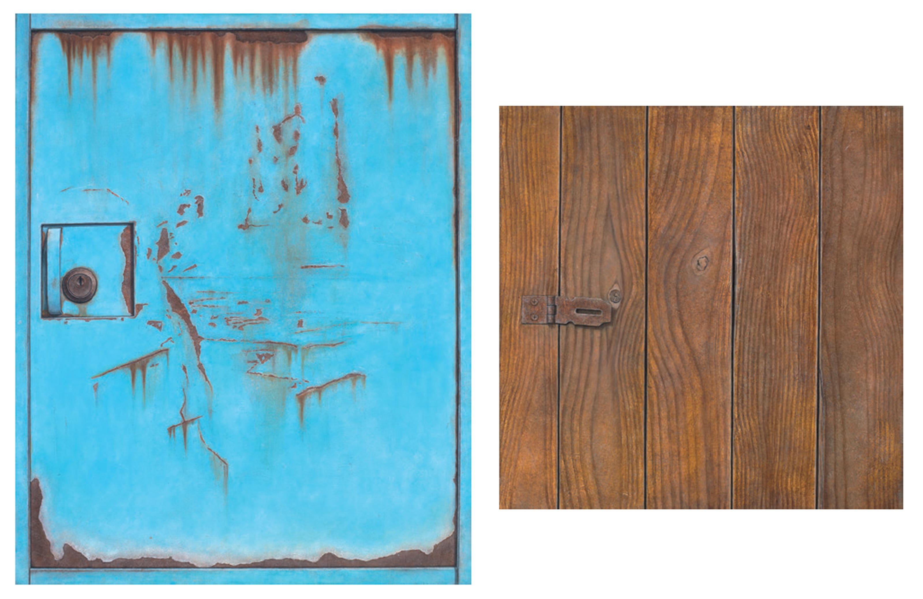 Tseng Shu-Fen - Frozen Square No. 5; & Simulacrum No. 3