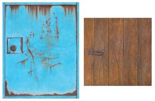 Tseng Shu-Fen - Frozen Square No. 5; & Simulacrum No. 3