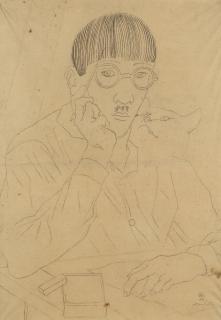 Tsuguharu Foujita - Autoportrait