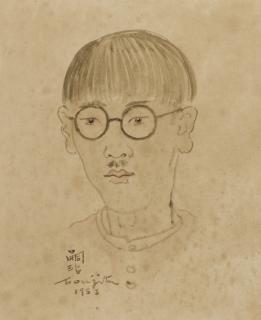 Tsuguharu Foujita - Autoportrait