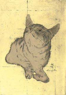 Tsuguharu Foujita - Chat