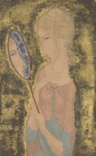 Tsuguharu Foujita - La Femme Au Miroir