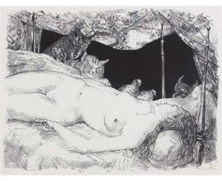 Tsuguharu Foujita - La rêve (Buisson 47.19)