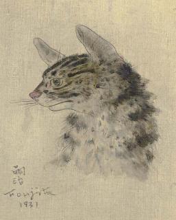 Tsuguharu Foujita - Le chat