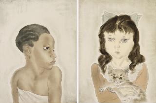 Tsuguharu Foujita - Les Enfants, Apollo Editions Artistiques, Paris, circa 1930