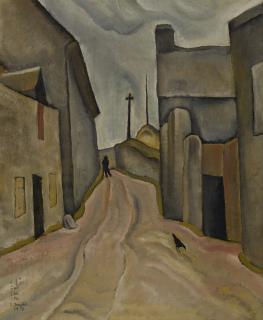 Tsuguharu Foujita - Paysage De Bretagne