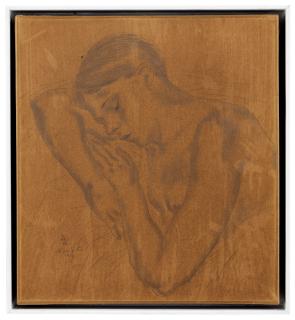 Tsuguharu Foujita - Youki In Her Dream(Painted In 1928)