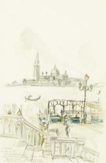 Tsuguji Foujita - Hôtel Danieli Royale, Venise