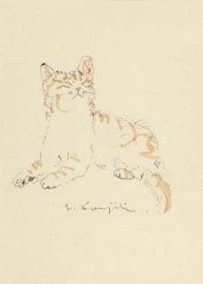 Tsuguji Foujita - Le chat