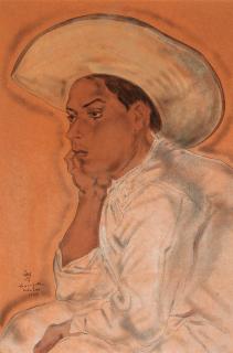 Tsuguji Foujita - Le jeune mexicain