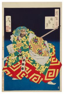 Tsukioka Yoshitoshi - Meiji era (1868-1912), dated 1887