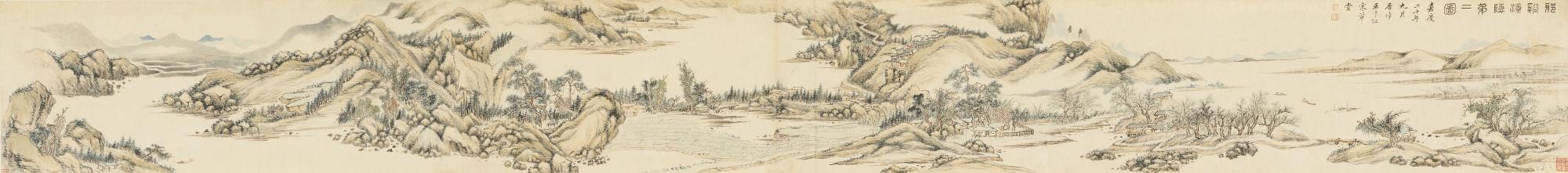 Tu Zhuo - Hermit Fisherman In The Xie Stream: Painting Number Two