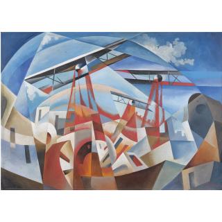 Tullio Crali - Bombardamento Aereo