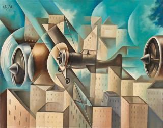 Tullio Crali - Illusione aerea