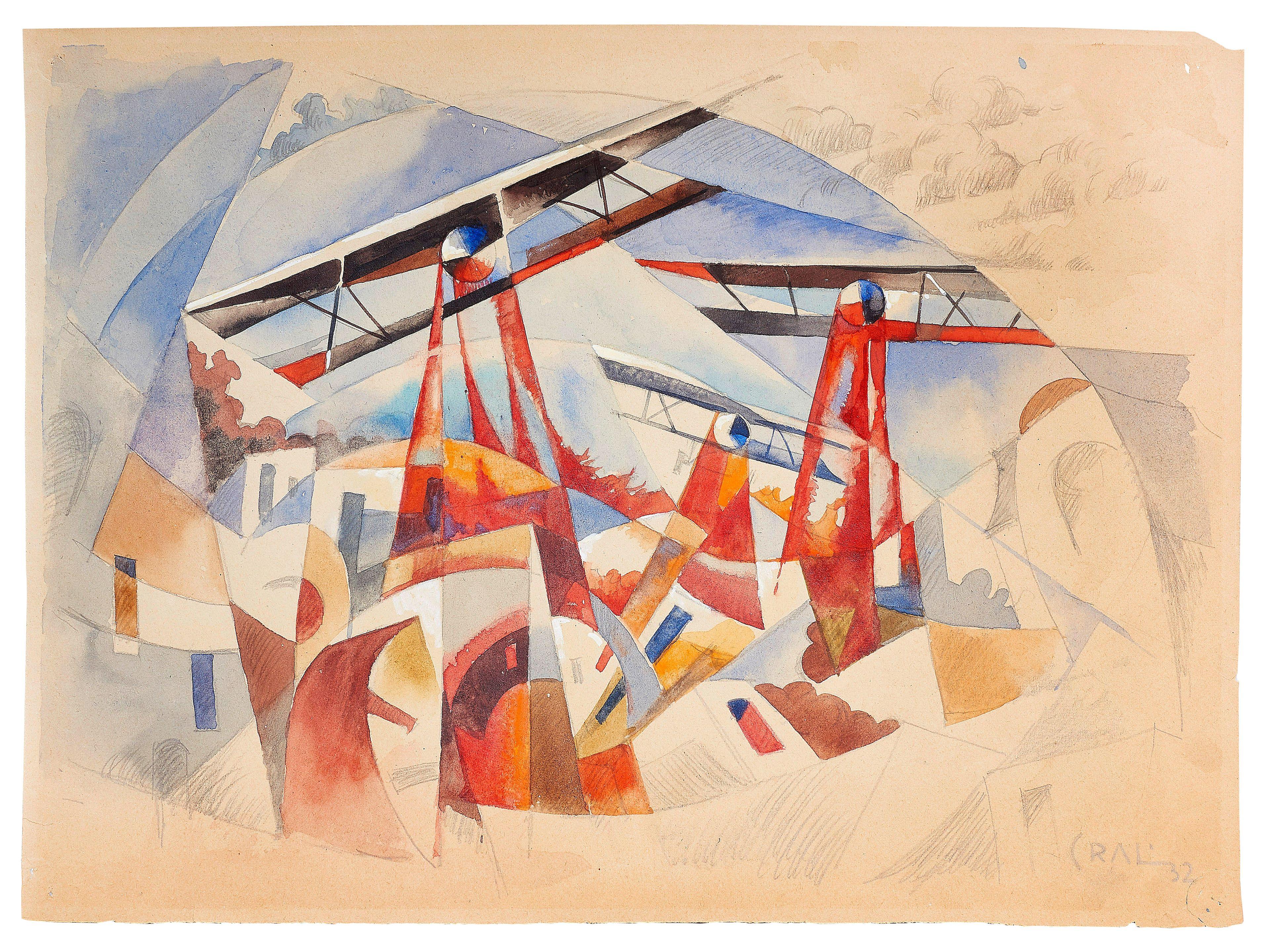 Tullio Crali - Incursione Aerea