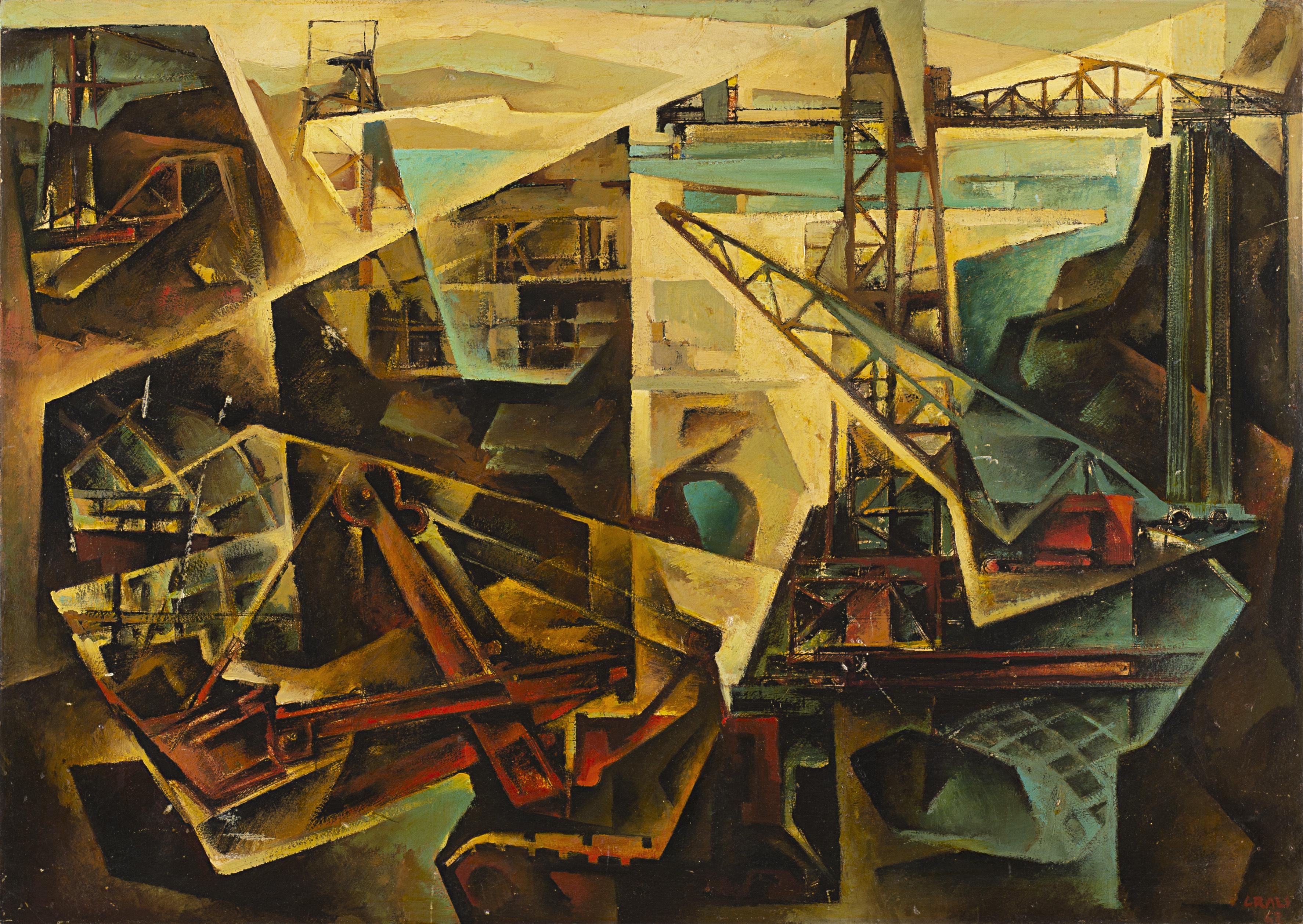 Tullio Crali - La grande diga