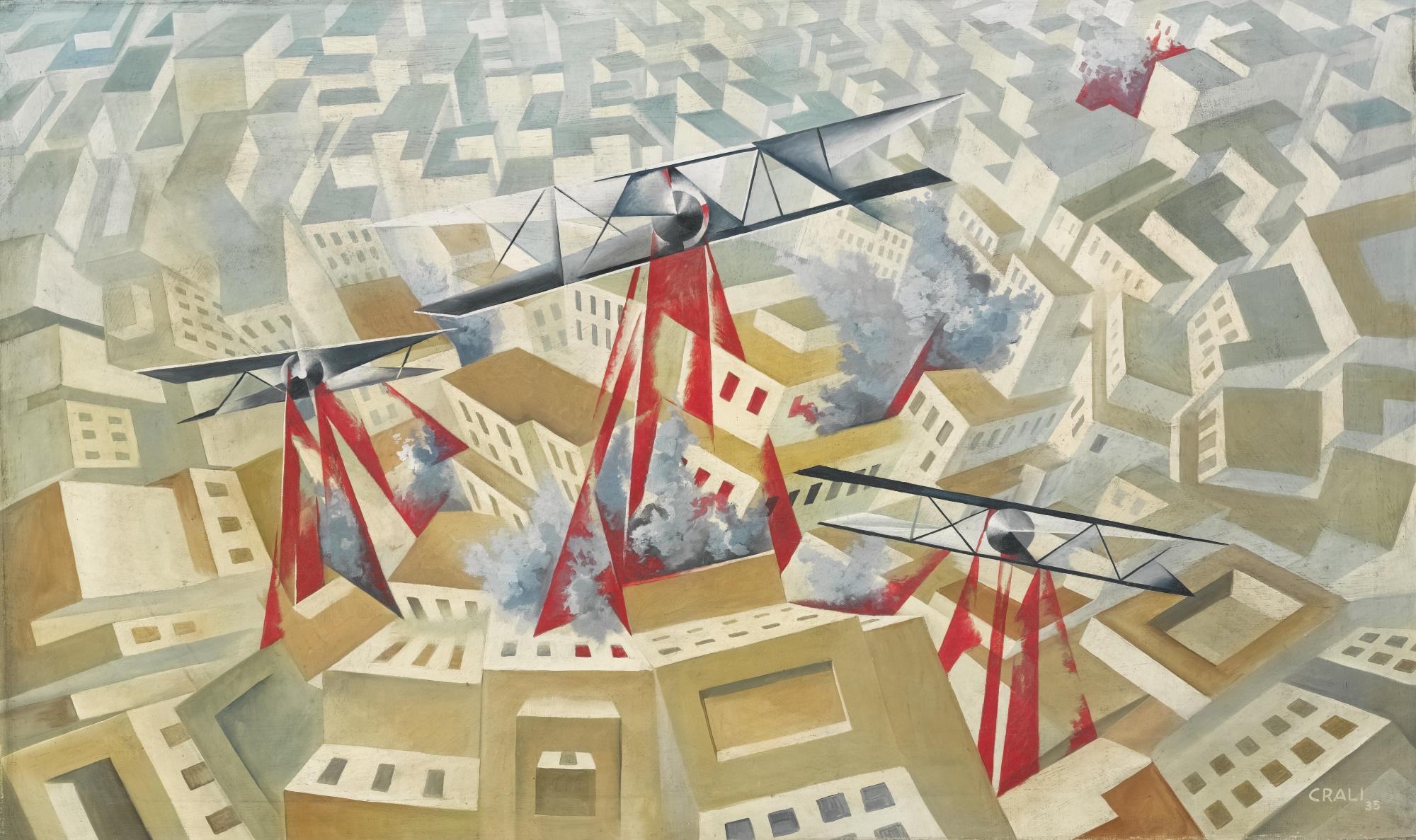 Tullio Crali - Missione Aerea