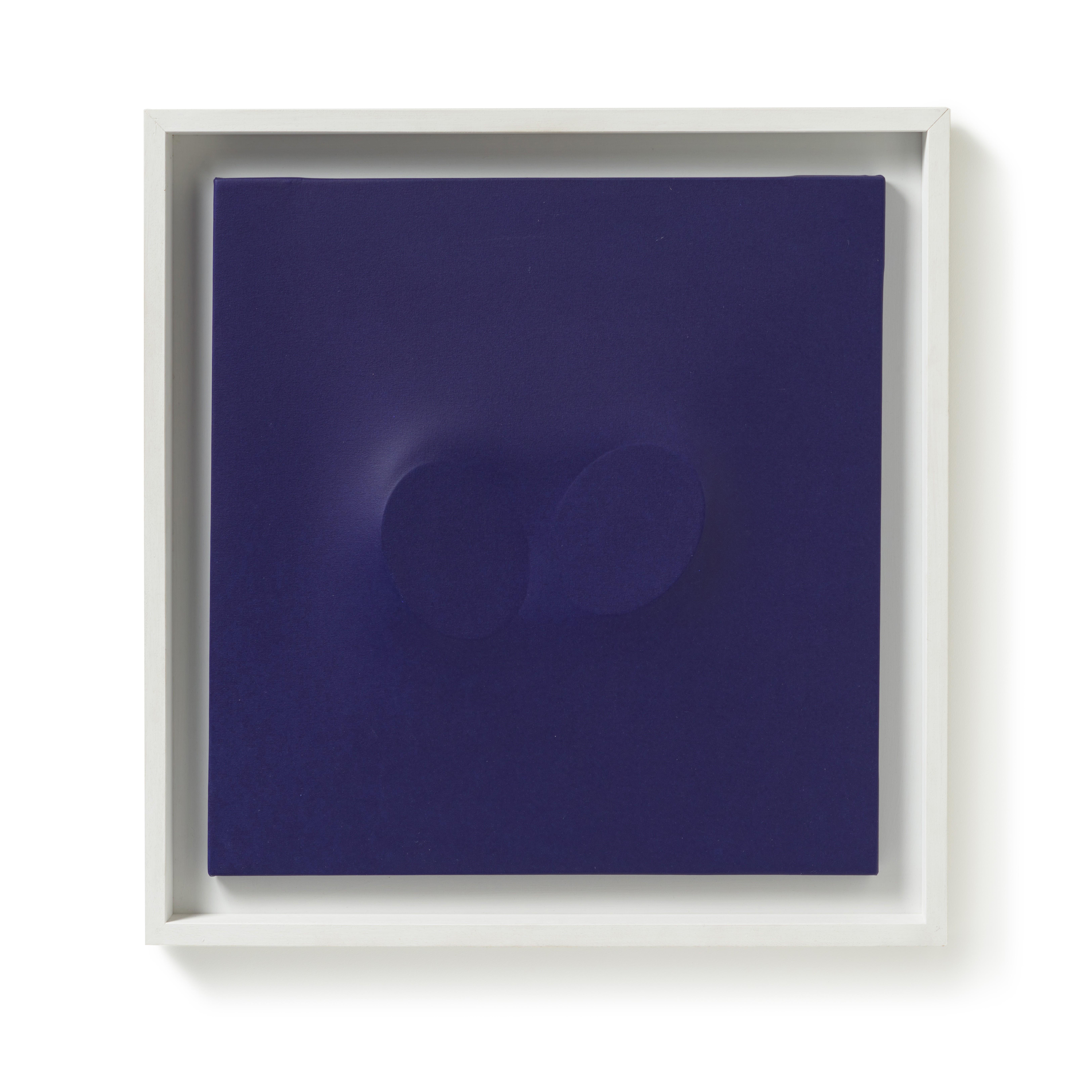 Turi Simeti - 2 ovali blu