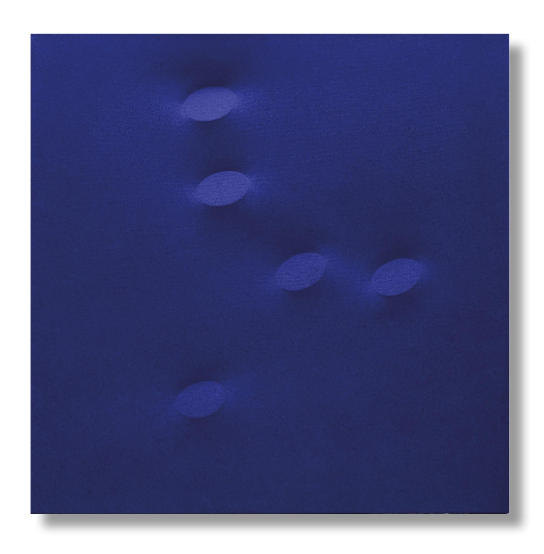 Turi Simeti - 5 ovali blu