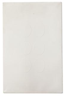 Turi Simeti - 6 Ovali Bianchi