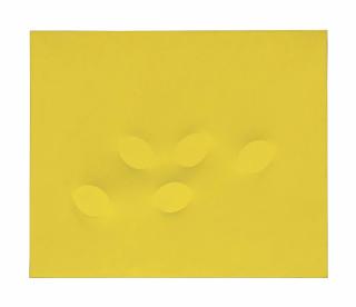 Turi Simeti - Giallo (Yellow)