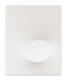 Turi Simeti - Ovale Bianco (White Oval)