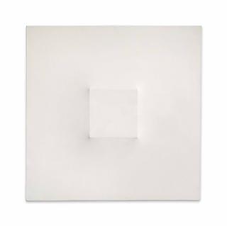 Turi Simeti - Quadrato su quadrato (Square on square)