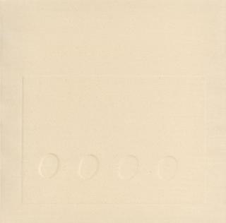 Turi Simeti - Quattro ovali arancio.