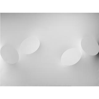 Turi Simeti - Quattro Ovali In Bianco