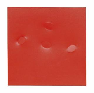 Turi Simeti - Quattro Ovali Rossi (Four Red Ovals)