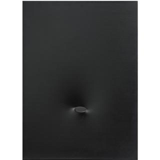 Turi Simeti - Superfice Nera Con Ellisse