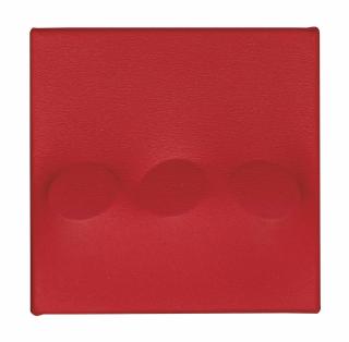 Turi Simeti - Tre Ovali Rossi (Three Red Ovals)