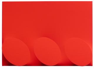 Turi Simeti - Tre Ovali Rossi