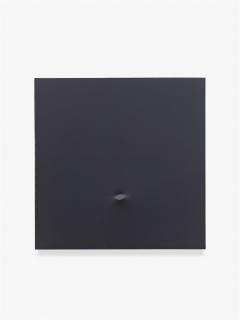 Turi Simeti - Un ovale nero