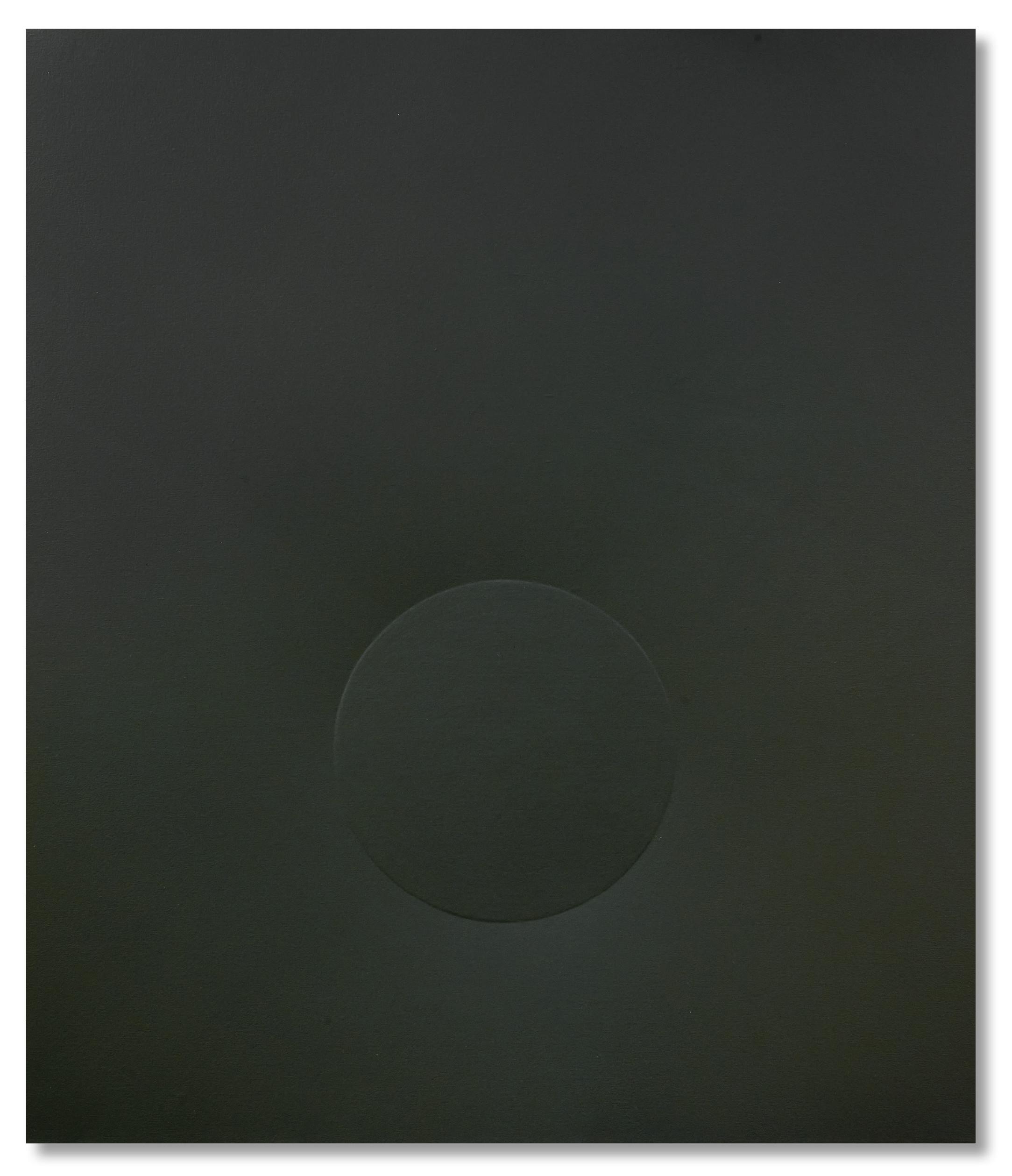 Turi Simeti - Un tondo grigio