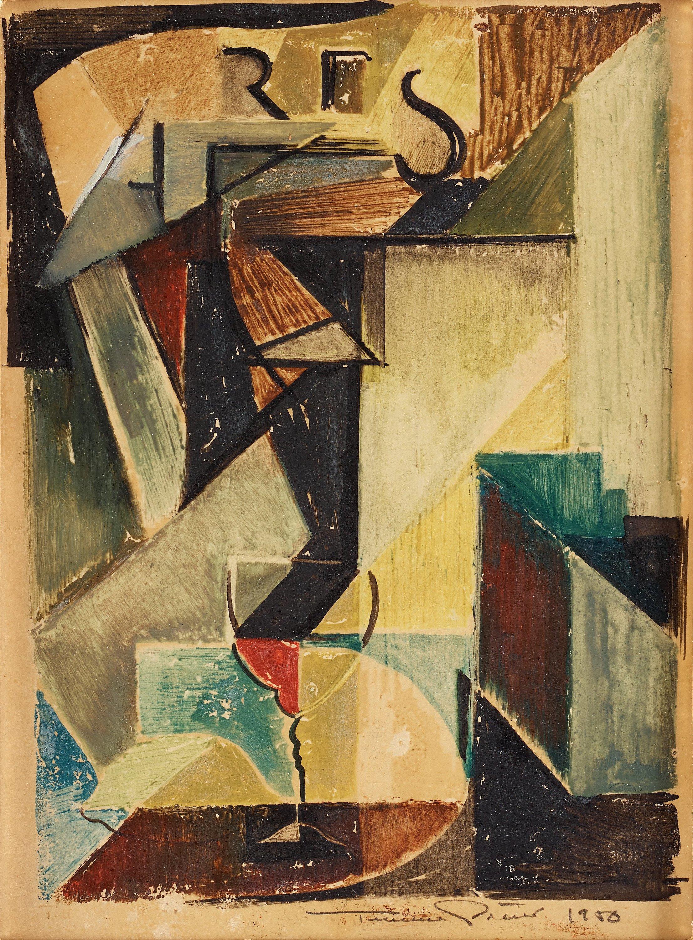 Tuulikki Pietilä - Cubistic composition.