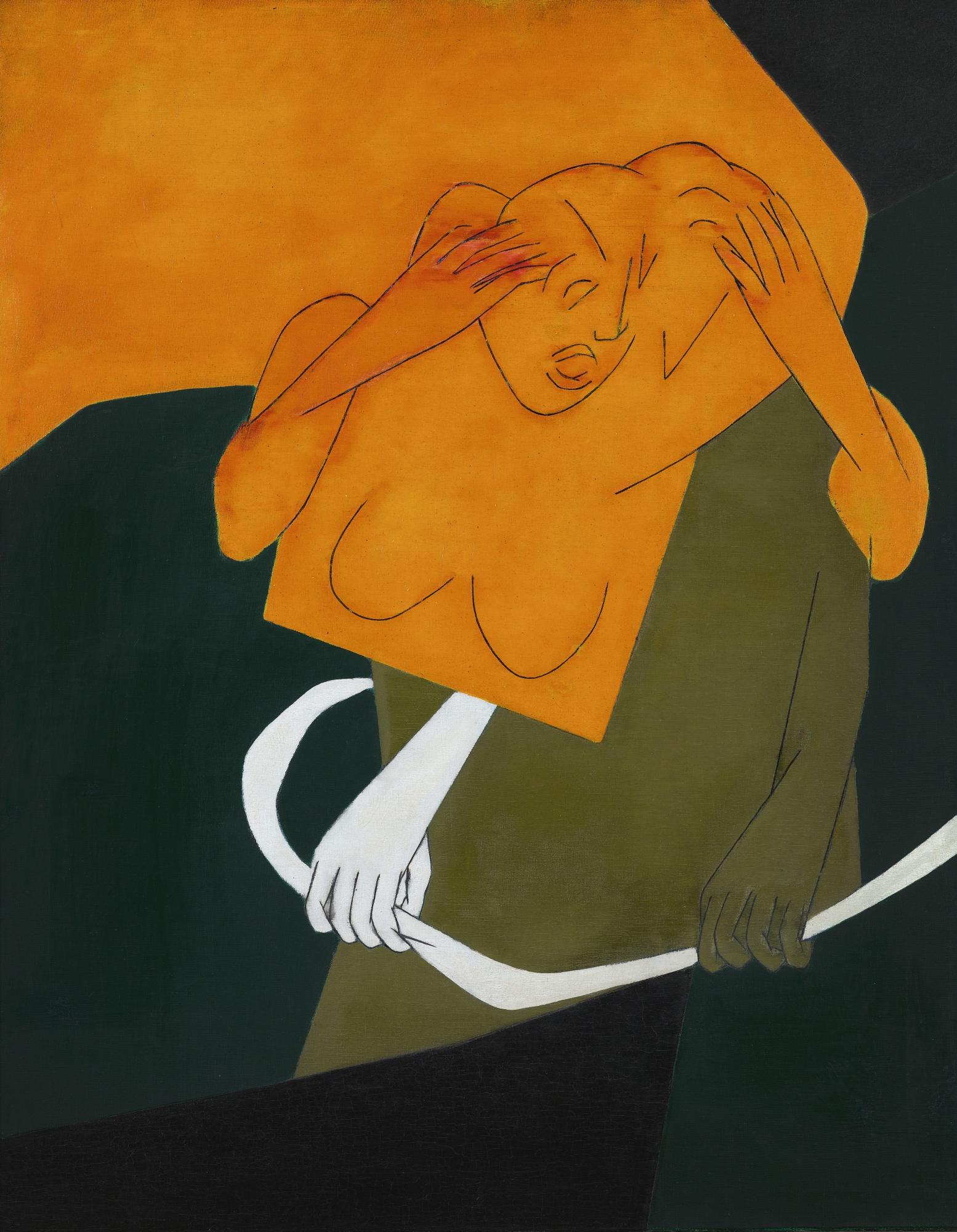 Tyeb Mehta - Gesture