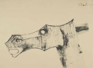 Tyeb Mehta - Head of a Horse