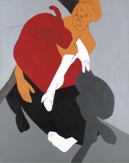 Tyeb Mehta - Mahisasura, 1997